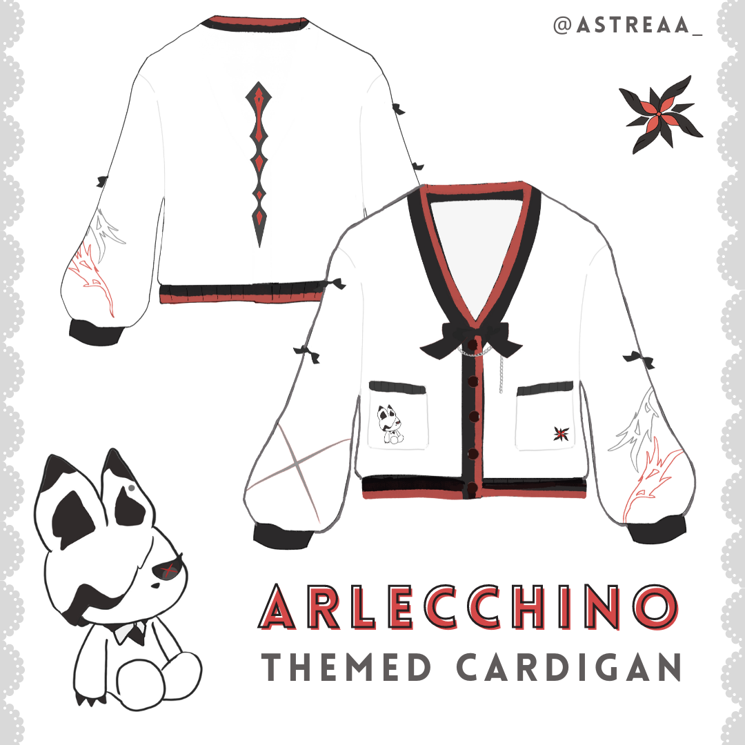 Arlecchino - Genshin Impact Outerwear [House of the Hearth Collection]